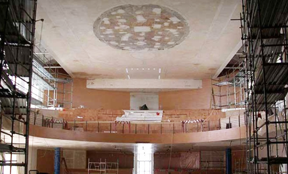 la sala prima del restauro (da www.micheletto.it)