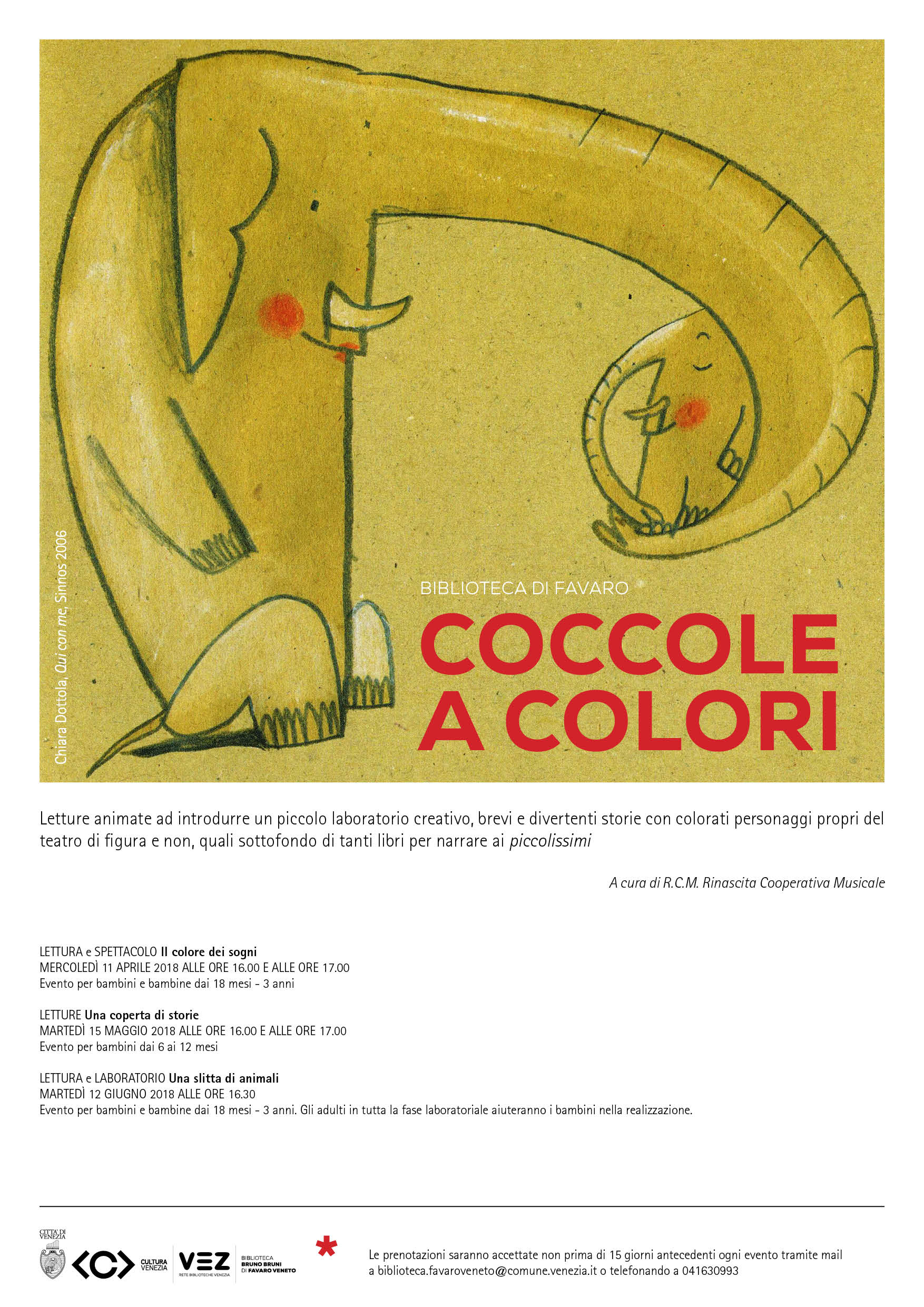 locandina Coccole a colori 