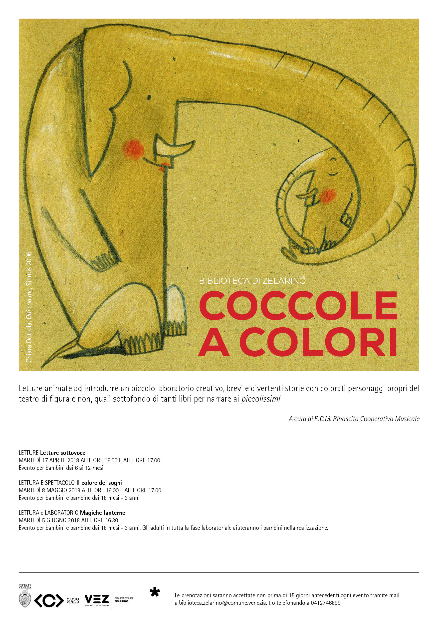 locandina Coccole a colori