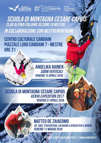 Locandina incontri CAI
