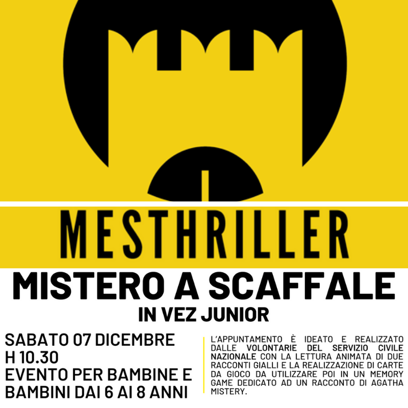 Mistero a scaffale. Mesthriller