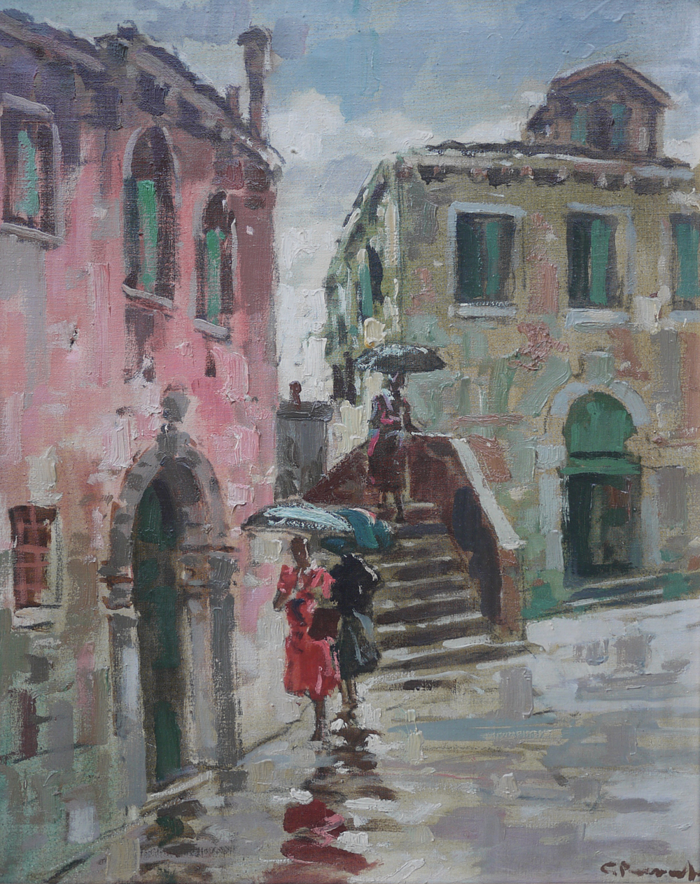 Cosimo Privato, Pioggia a Venezia