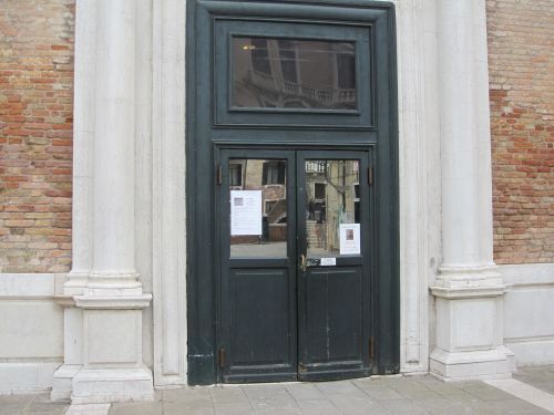 Chiesa Dei Carmini Ingresso Principale Comune Di Venezia