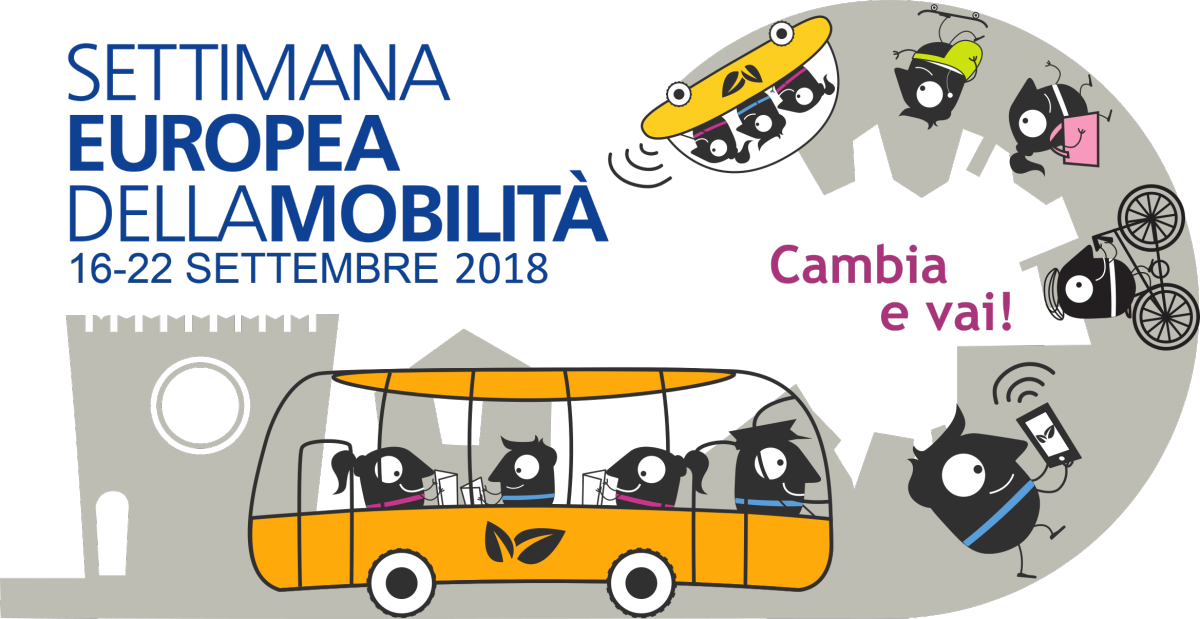 Logo della Settimana Europea della Mobilità 2018