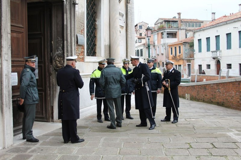 Ingresso Autorità nella Chiesa di S.Sebastiano a Venezia