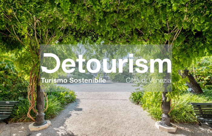 Logo Detourism - Giardini Reali di Venezia. ph. Giorgio Bombieri  - Comune di Venezia