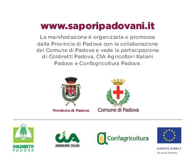 locandina sapori d'autunno con logo europe direct