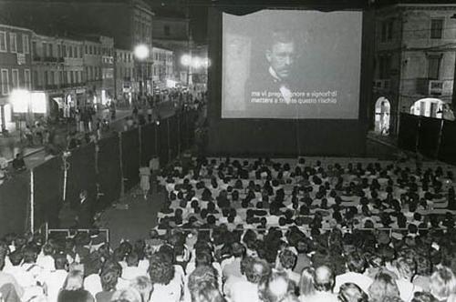 Piazza Ferretto, Mestre, settembre 1982.