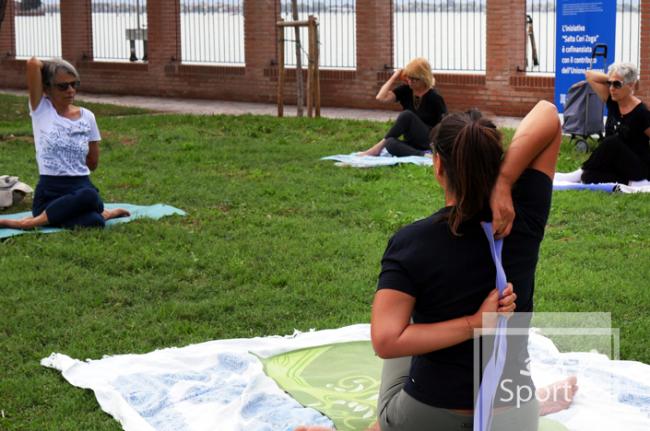 Yoga con A.S.D. Assokere, Parco Redentore, Giudecca-Venezia, 1 settembre