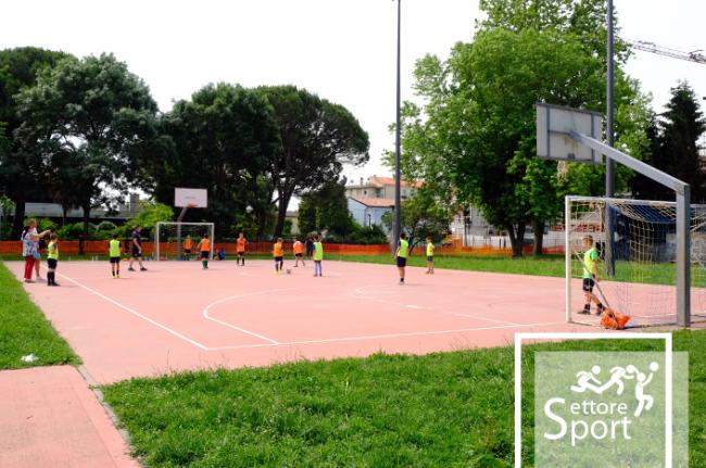 Il Futsal Bissuola incontra i giovani con A.S.D. Polisportiva Bissuola, a Mestre, 10 giugno
