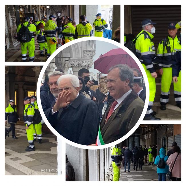 6 Maggio Visita del Presidente della Repubblica in occasione del giuramento dei cadetti della scuola Morosini