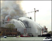Incendio al Mulino Stucky