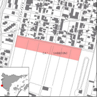 Localizzazione nucleo di Ca' Sabbioni 1