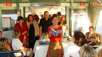 presentazione libro in vaporetto
