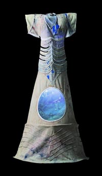 Vestito-scultura di Gabriella Goffi