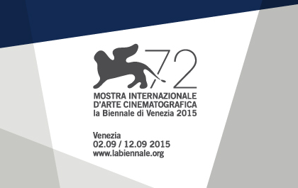 Immagine ufficiale della 72esima edizione della Mostra