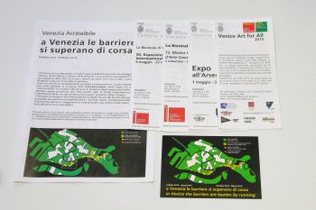 Fotografia di uno dei pieghevole degli eventi speciali